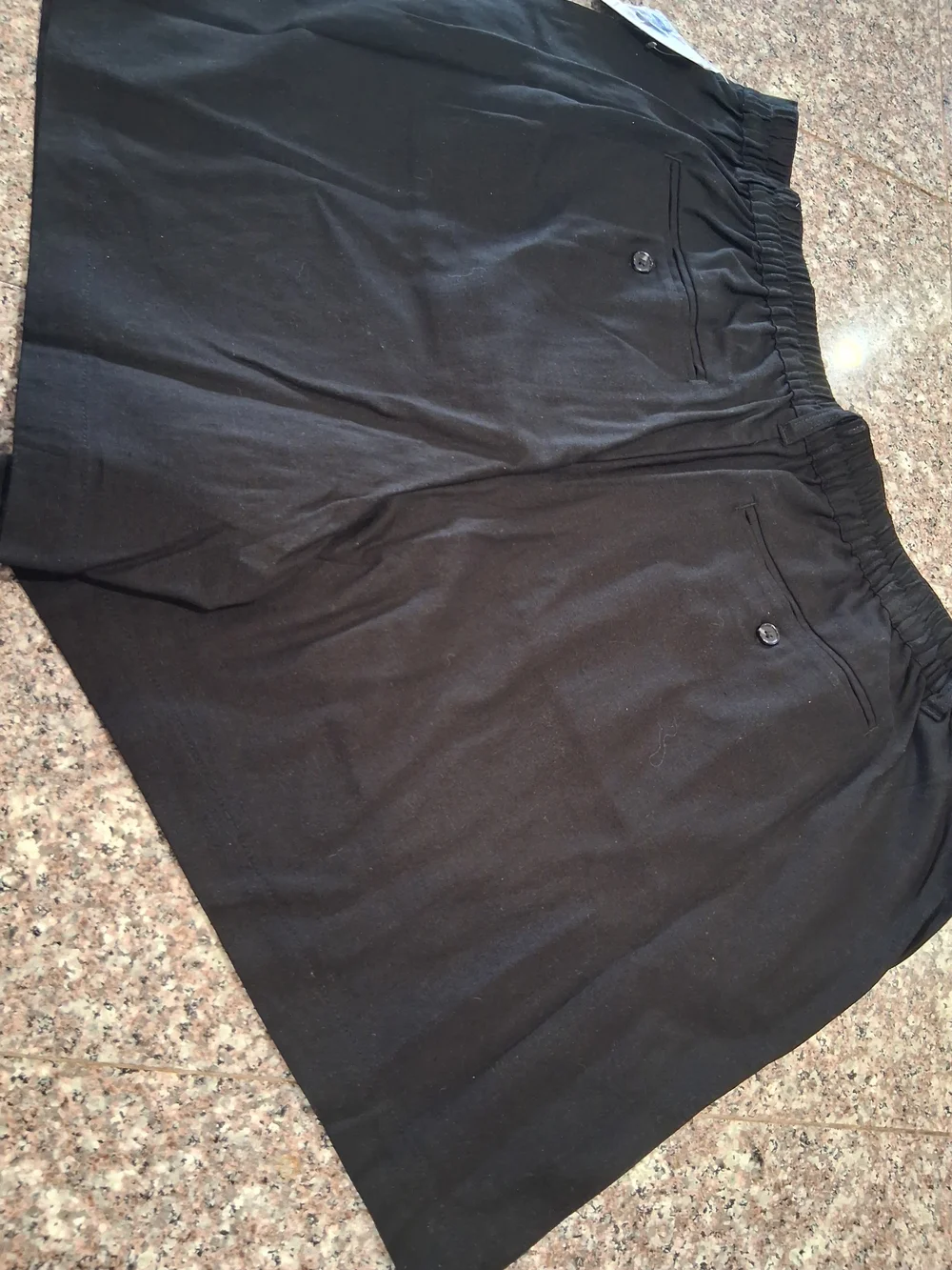 Black Classic Tailored Shorts - Picture 3 of 8